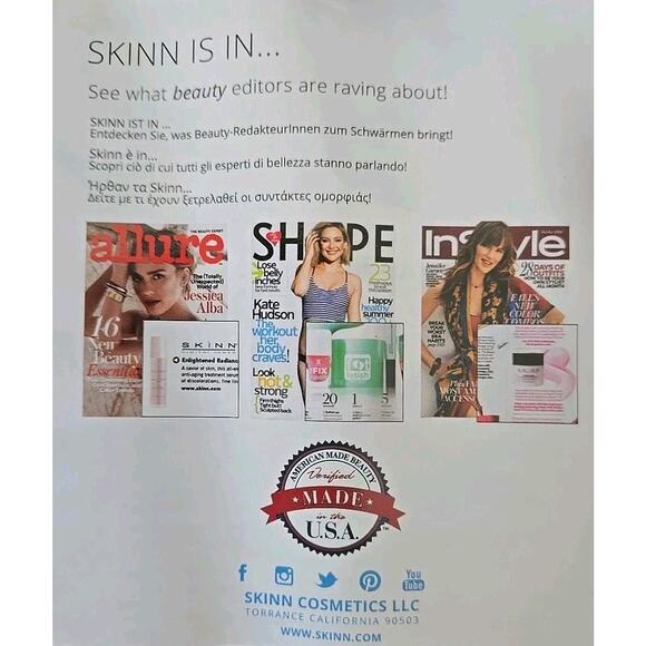 2x Skinn Secret Elixir Midnight Recovery Complex SEALED Dimitri James NEW IN BOX - Picture 9 of 10